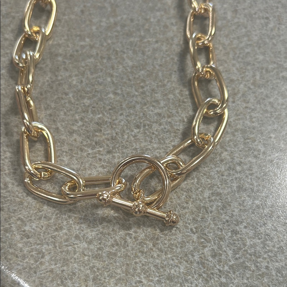 BaubleBar Gold Chain Necklace - Picture 3 of 3